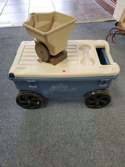 Ames lawn buddy garden cart and hand spreader - Bid-Assets Online Auctions