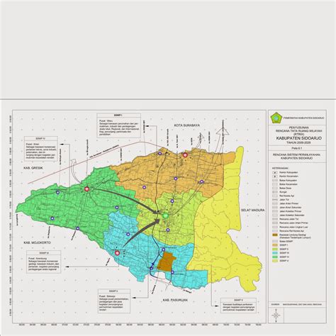 Kawasan Peruntukan Industri di Sidoarjo: Peta Sidoarjo