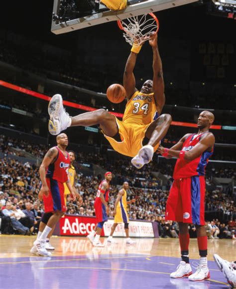 Shaquille O'Neal makes a slam dunk Pictures | Getty Images