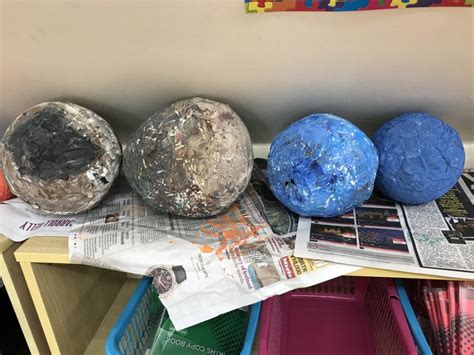 Papier Mache Planets – Ms Niamh Cole – Second Class 2019/2020