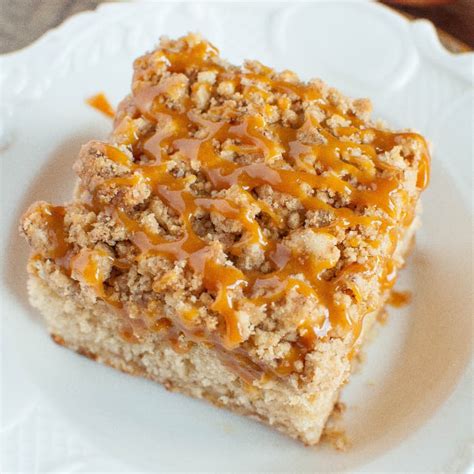 Caramel Apple Crumb Cake - Back for Seconds