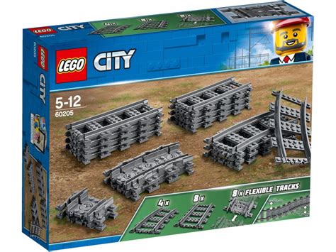 LEGO City 60205 Rechte en gebogen rails