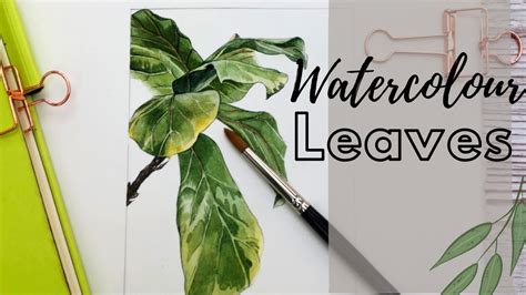 BOTANICAL PAINTING - botanical watercolor made easy - YouTube