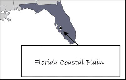 Gulf Coastal Plain Map