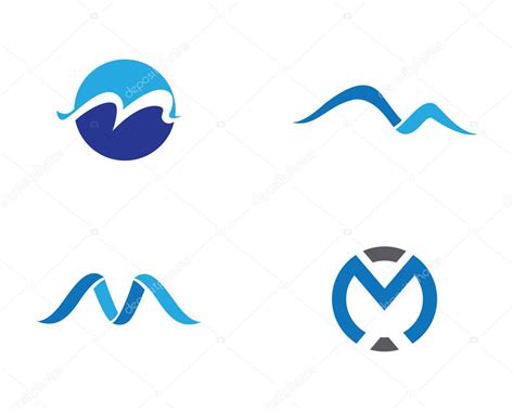 M letter wave Logo Template vector illustration — Stock Vector © elaelo #159243134