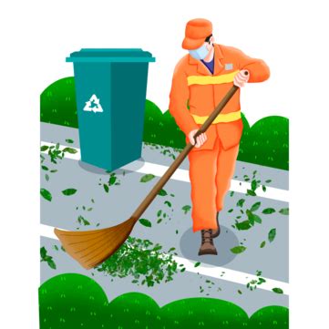 Sanitation Workers Sweep The Streets On Labor Day, May 1, Labor Day, Environmental Sanitation ...