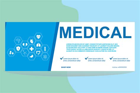 medical banner design template 36131932 Vector Art at Vecteezy