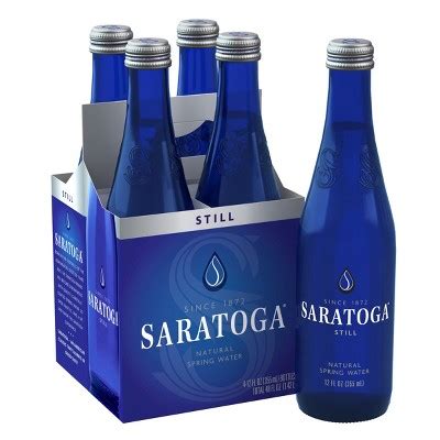 Saratoga Still Water - 4pk/12 Fl Oz Bottles : Target