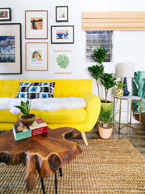 Yellow sofas for a standout livingroom. See five interior design ideas!