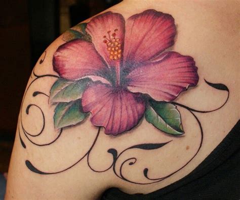 Cuban National Flower Tattoo