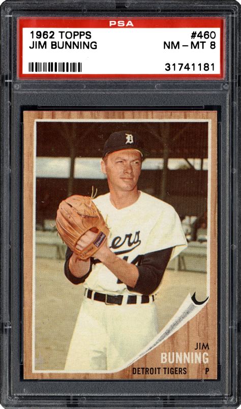 1962 Topps Jim Bunning | PSA CardFacts™