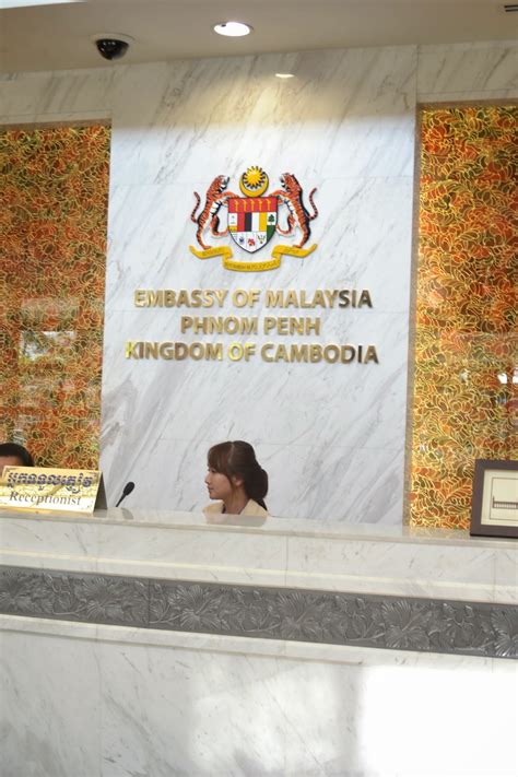 Visiting the Embassy of Malaysia in Phnom Penh, Cambodia | UNIKL-ians Student