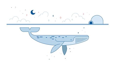 Blue Whale Vector 183451 Vector Art at Vecteezy