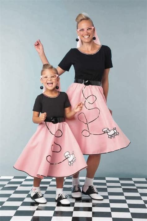 Fab '50s Costume For Girls | Kids 50s costume, Daughter halloween ...