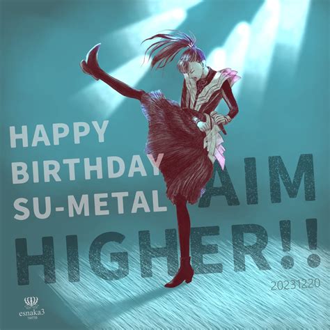 Some Fan Art for Su-Metal birthday from X : r/BABYMETAL