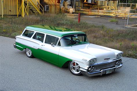 Low-Slung 1958 Chevy Yeoman Wagon Redefines Cool - Hot Rod Network