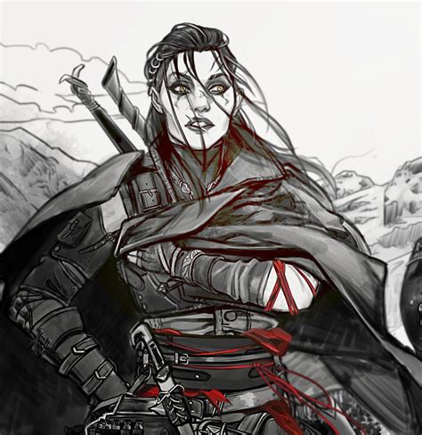 ArtStation - Witcherlass - OC , Val & Letho in 2024 | Blood hunter, Dnd ...