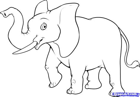 Pencil Drawing Elephant at GetDrawings | Free download