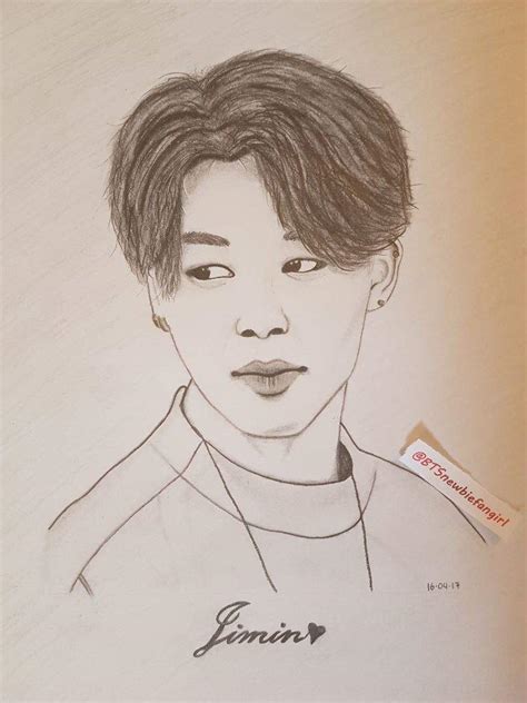 Jimin Drawing-Dope Era🔥 | Bts Fanart🖌️ Amino