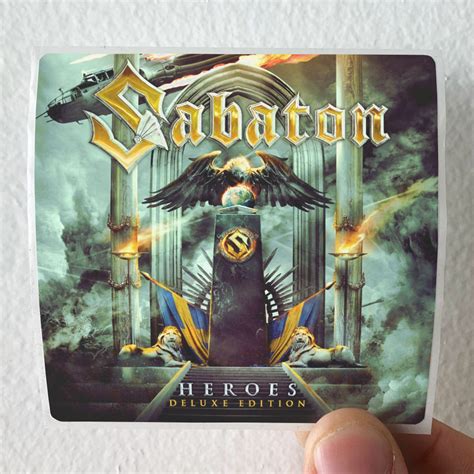 Sabaton Heroes Album Cover Sticker