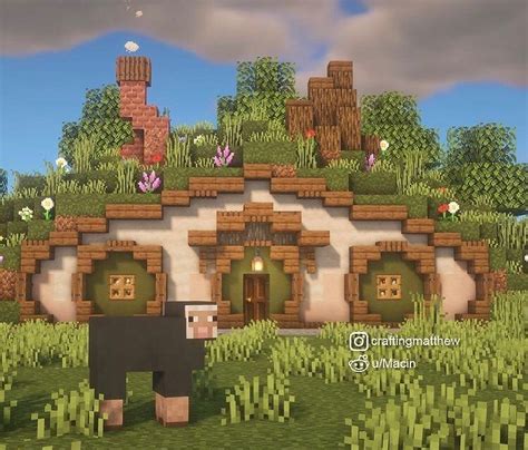 @myminecraftbase on Instagram: “Awesome hobbit hole Made by ...