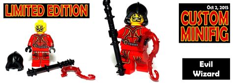 Get the Limited Edition Evil Wizard Minifigure - BrickWarriors