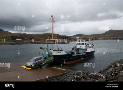 Ferry from Kilchoan to Tobermory, Scotland, United Kingdom Stock Photo ...