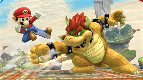 Bowser Vs Mario Final Battle