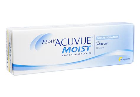 1-Day Acuvue Moist for Astigmatism - 30 Pack | Lenses Online