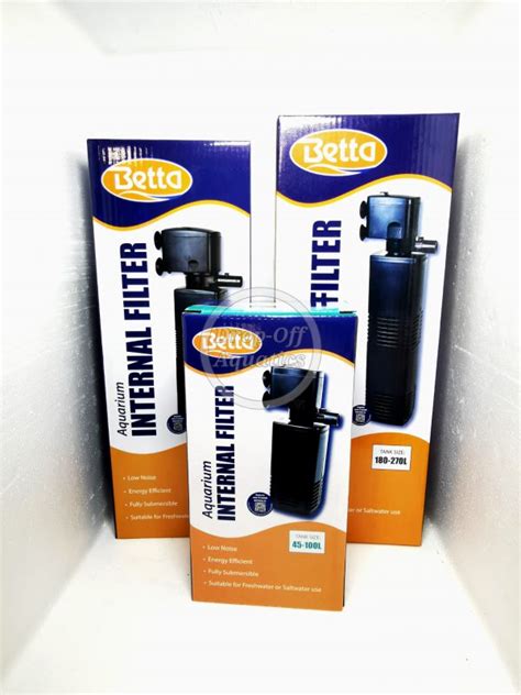 Betta Internal Filters - Drop Off Aquatics Buy Now Online