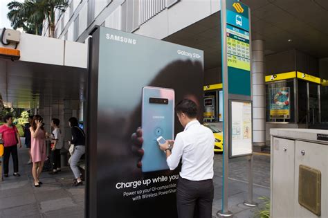 Samsung turns Singapore bus stops into wireless charging stations ...