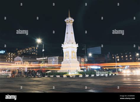 Yogyakarta, Indonesia - November, 2019: Tugu Jogja or Yogyakarta Monument, Indonesia. Taken in ...