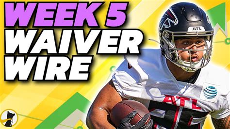 Week 5 Fantasy Football Waiver Wire Targets - Win Big Sports