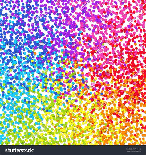 Universal Abstract Colorful Confetti Background Stylized Stock Vector (Royalty Free) 747910462 ...