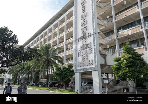 The Faculty of Science at the Royal University of Phnom Penh in Phnom Penh, Cambodia Stock Photo ...