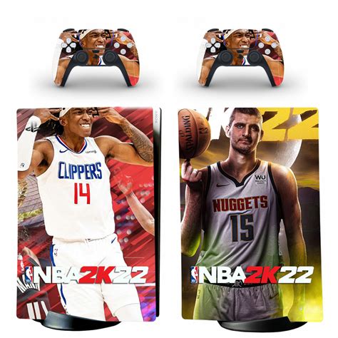 NBA 2K22 PS5 Digital Edition Skin Sticker Decal - ConsoleSkins.co