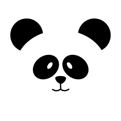 cute panda head cartoon 18760391 PNG