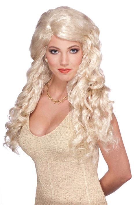 Adult Goddess Blonde Women Wig | $22.99 | The Costume Land