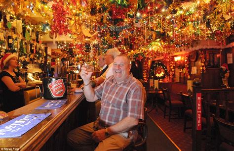 Christmas lights transform Eastbourne pub The Marine into sparkling ...