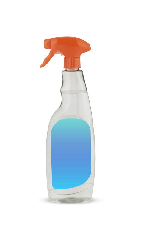 empty spray bottle cut out transparent background 12176878 PNG