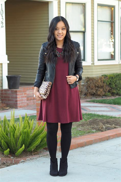 Go-To Combo for Dressing Up Almost Anything + Maroon Dress Lookalike Under $20 | Putting Me ...