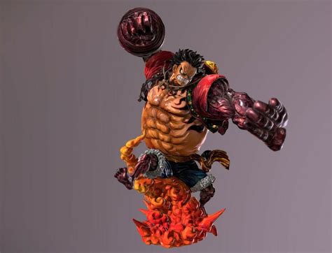 Файл STL Luffy GEAR 4 [ King Kong Gun ]・Модель для загрузки и 3D-печати・Cults