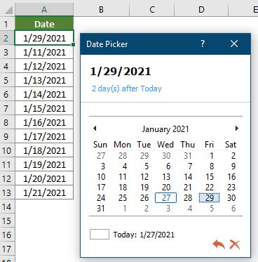 How to create a drop down list calendar (date picker) in Excel? | Excel ...