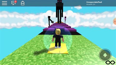 Roblox Minecraft obby - YouTube