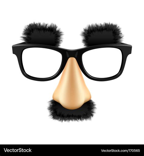 Funny mask Royalty Free Vector Image - VectorStock