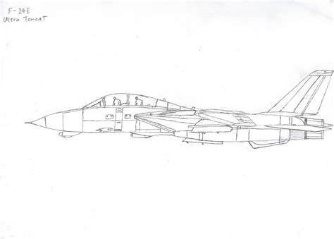 F-14E Ultra Tomcat Drawing by Venom800TT on DeviantArt