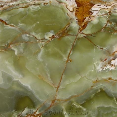 Dark Green Onyx Slabs Tiles, Pakistan Green Onyx-12876 - StoneContact.com