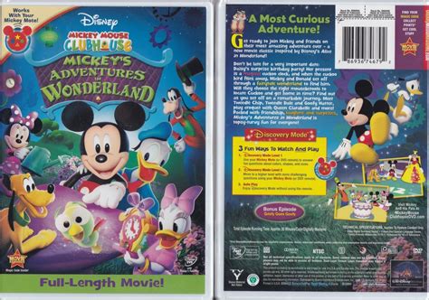 Mickey's Adventures in Wonderland (Widescreen DVD, 2009) *BRAND NEW* 786936746792 | eBay