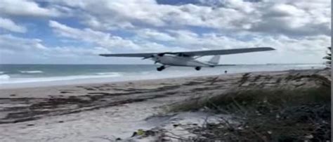 Incredible Footage Shows Small Plane Making Emergency Landing On Florida Beach | The Daily Caller