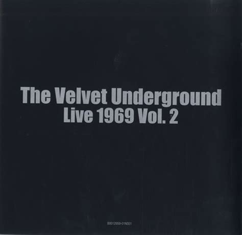 Velvet Underground Live 1969 Vol. 2 US vinyl LP album (LP record) (540109)